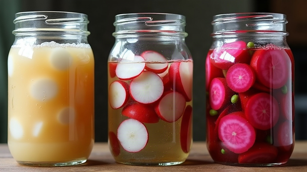 Lacto-Fermented vs Salt-Brined vs Quick-Pickled Radishes: Crunch Test